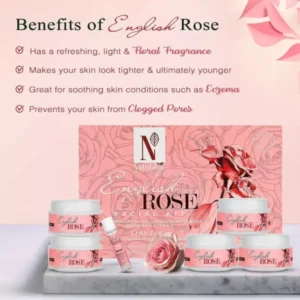 Alternative view of NUTRIGLOW Natural’s English Rose Facial Kit for Women with Rose Extracts