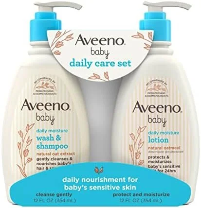 AVEENO BABY Gentle Moisturizing Daily Care Set