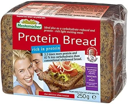 Mestemacher Protein Bread, 250 Gm